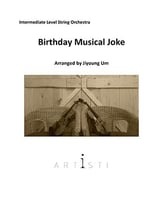 Birthday Musical Joke Orchestra sheet music cover